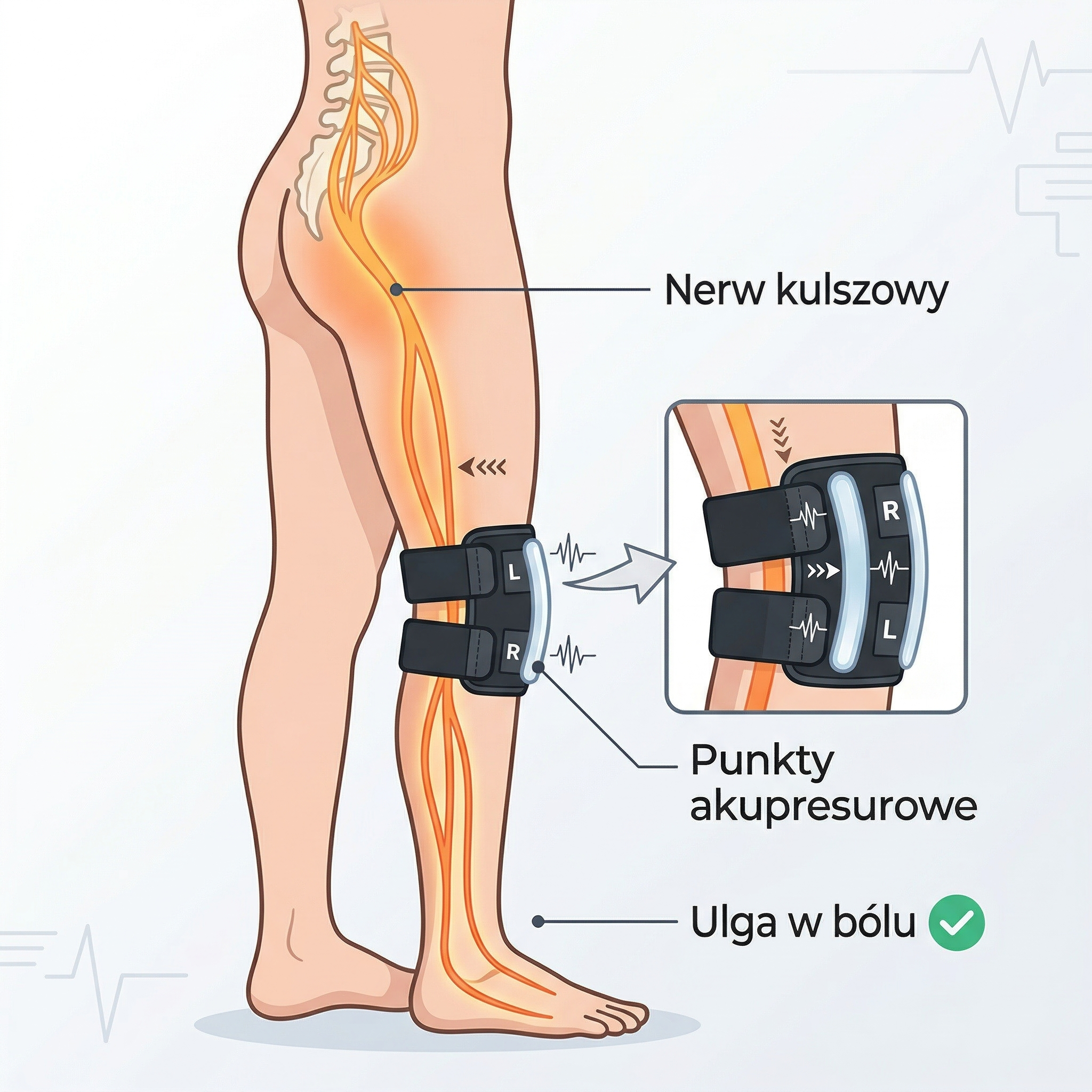Jak działa akupresura na nerw kulszowy